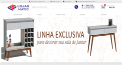 Desktop Screenshot of lojasmatic.com.br