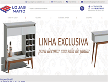 Tablet Screenshot of lojasmatic.com.br